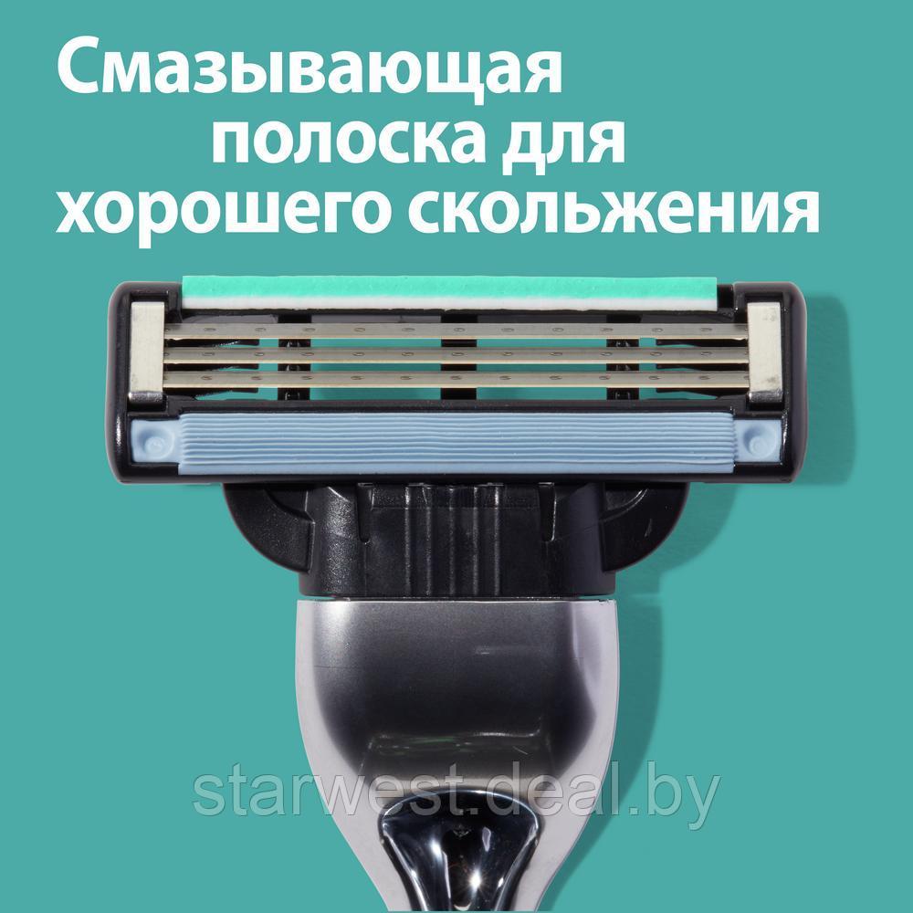 Gillette Mach 3 8 шт. Мужские сменные кассеты / лезвия для бритья - фото 6 - id-p176675505