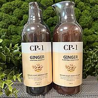 Набор: укрепляющий шампунь + кондиционер с имбирем ESTHETIC HOUSE CP-1 Ginger Purifying 500 мл