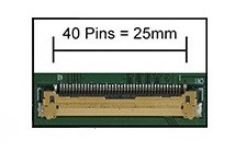 Матрица (экран) для ноутбука Chunghwa CLAA156WA15A 15,6, 40 pin Slim, 1366x768 - фото 2 - id-p123155352