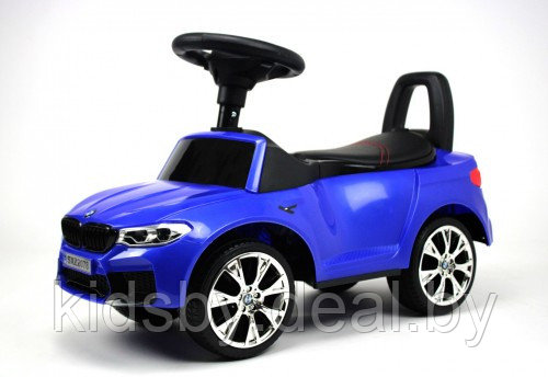 Детская машинка-каталка RiverToys BMW M5 A999MP-D (синий) Лицензия - фото 1 - id-p176687414