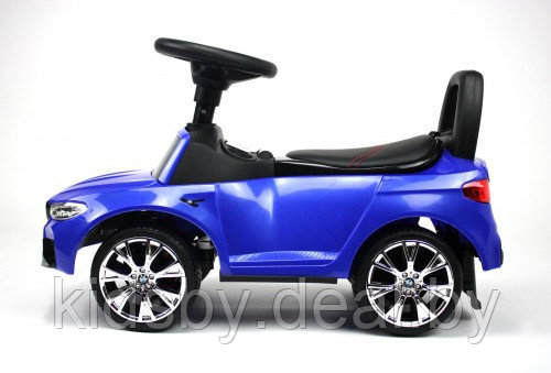 Детская машинка-каталка RiverToys BMW M5 A999MP-D (синий) Лицензия - фото 2 - id-p176687414