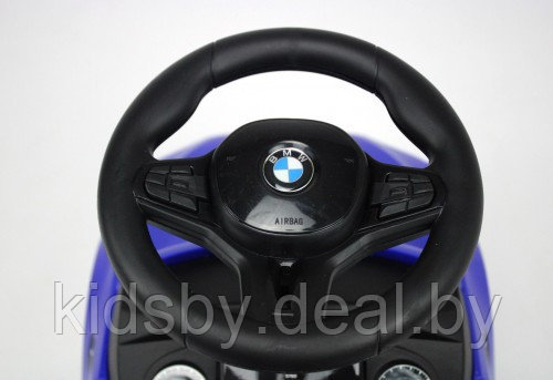 Детская машинка-каталка RiverToys BMW M5 A999MP-D (синий) Лицензия - фото 6 - id-p176687414