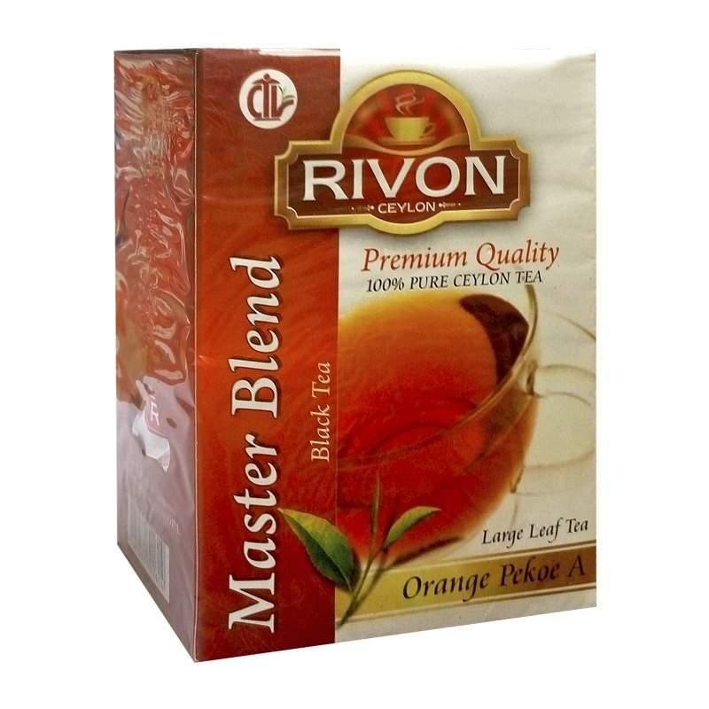 Чай черный крупнолистовой Master Blend OPA RIVON, пр-во Шри-Ланка 100 г