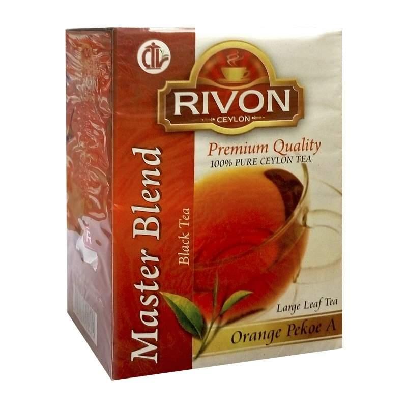 Чай черный крупнолистовой Master Blend OPA RIVON, пр-во Шри-Ланка 100 г - фото 1 - id-p176693533