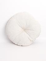 Декоративная подушка Анита круглая Светло-серый