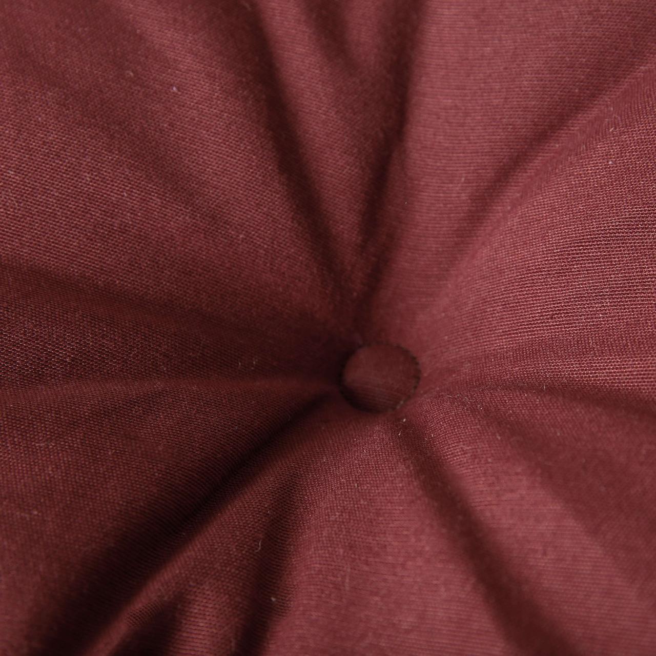 Декоративная подушка Анита круглая Бордовый - фото 2 - id-p142441548