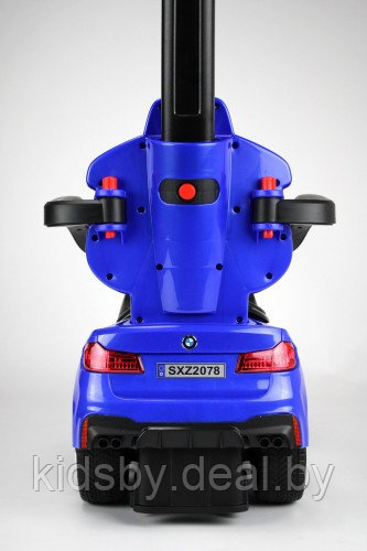 Детская машинка-каталка RiverToys BMW M5 A999MP-H (синий) Лицензия с качалкой - фото 6 - id-p176694788