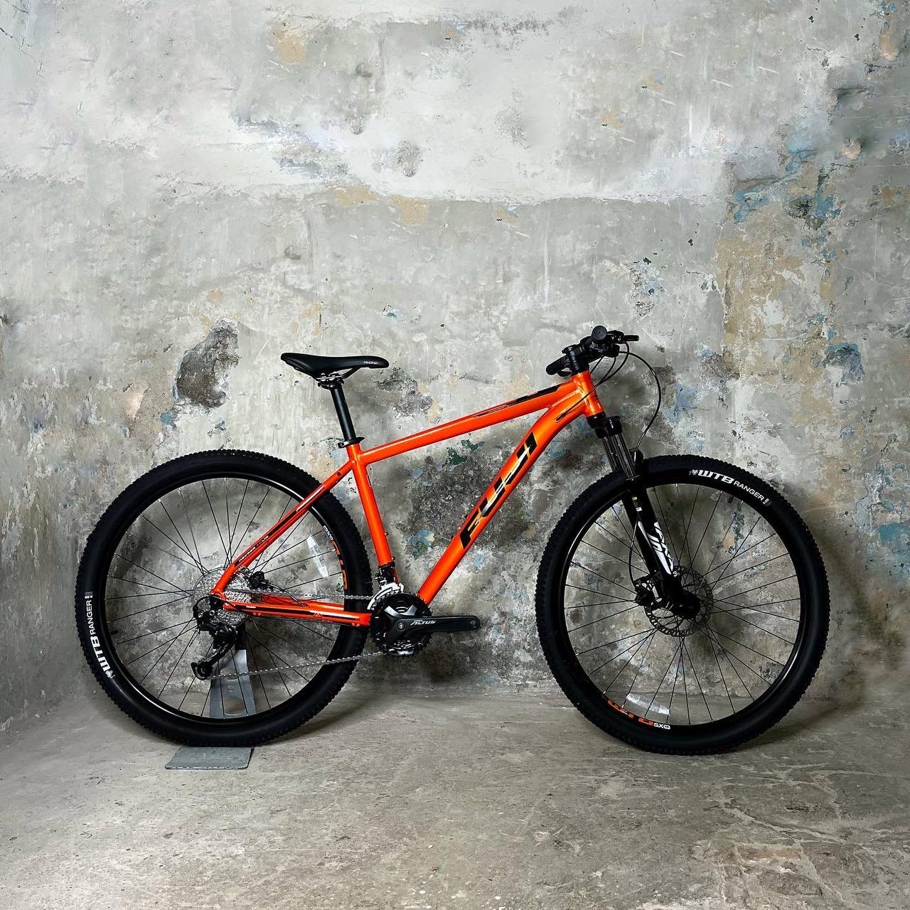 Велосипед Fuji Nevada MTB 29 3.0 LTD A2-SL 2021 оранжевый металлический - фото 2 - id-p171334059