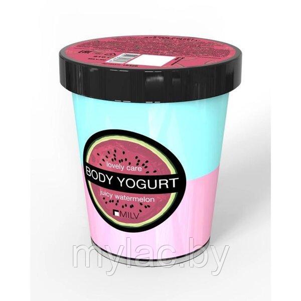 Крем-йогурт двухцветный "Арбуз". 210 г - фото 1 - id-p176696855