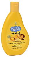 Детский шампунь и гель для душа 2 в 1 Bebble My Friend с ароматом банана, 250 мл