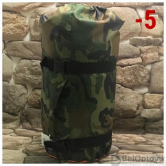 Спальный мешок с подголовником Stalker Military Style одеяло (22595, изософт, до -5С), РФ Хаки