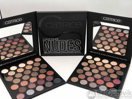 Палетка теней Catrice Cosmetics Chocolate NUDES HD Matte  Shine Eyeshadows Pallete 32 оттенка  ESCT-01 с