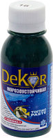 Паста колерная (краситель) "DEKOR" изумрудный №16 0,1 кг 39-002