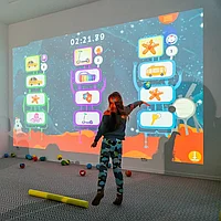 Интерактивная стена - Интерактивный физкультурный комплекс
