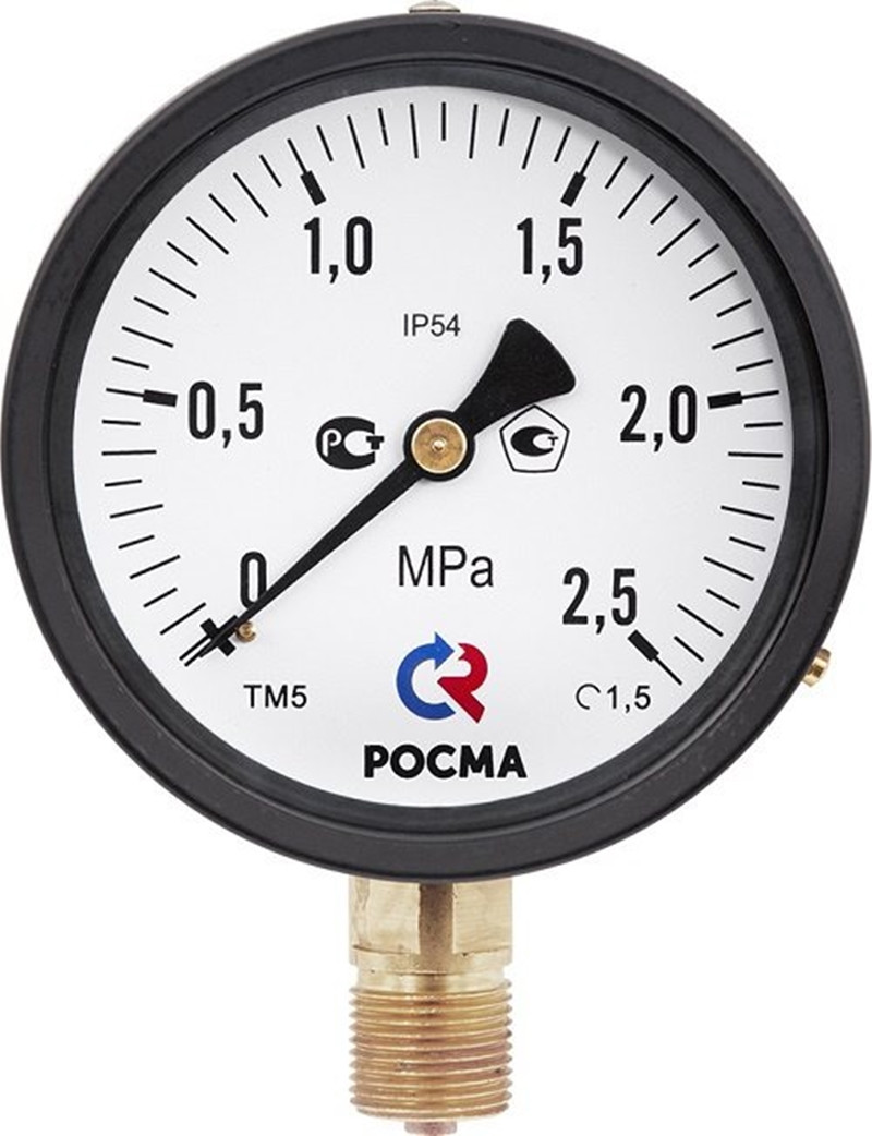 Мановакуумметр ТМВ-510Р.00(-0,1-0,5MPa) M20x1,5.1,5.IP54