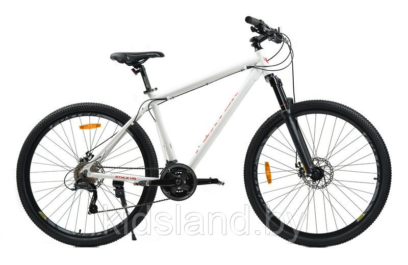 Велосипед Foxter Style HQ D 29" (белый с красным логотипом) - фото 1 - id-p176716432