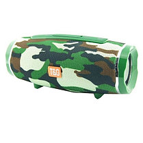 Колонка портативная, беспроводная колонка T&G TG-145, колонка с блютуз (хаки), фото 2