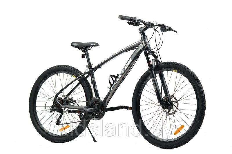 Велосипед Foxter Lincoln FT 4.0 7x 27.5" D (темно - зеленый глянец) - фото 2 - id-p176716626