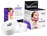 Кинезио тейп для лица BB FACE TAPE хлопок 2,5см*5м (две катушки в упаковке) лайм