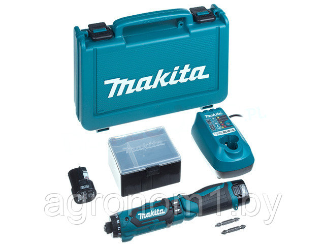 Аккум. шуруповерт MAKITA DF 012 DSE в чем. (7.2 В, 1 акк., 1.5 А/ч Li-Ion, 1 скор., 6 Нм, шурупы до 6 мм)