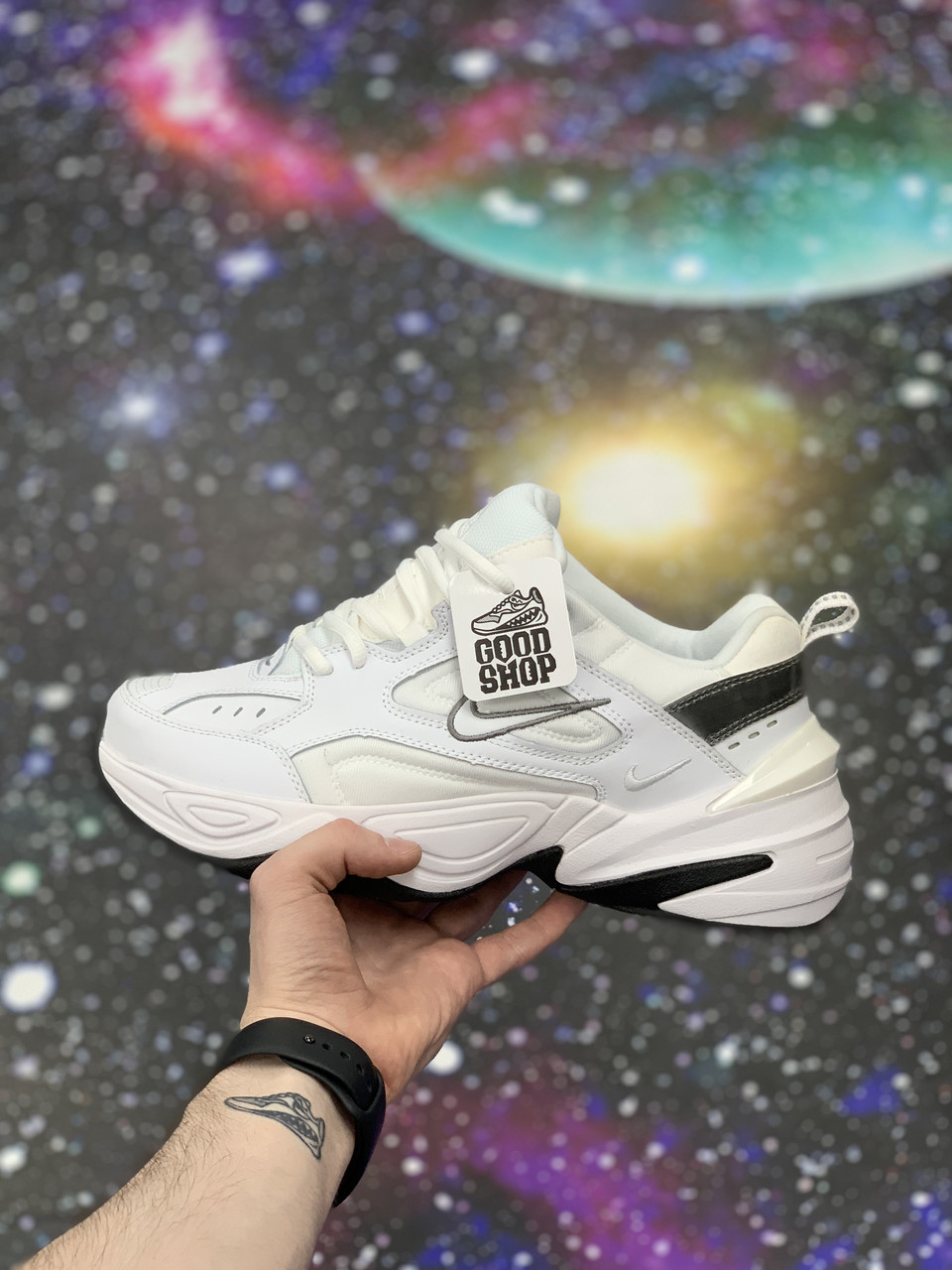 Кроссовки Nike M2K Tekno White Grey Black