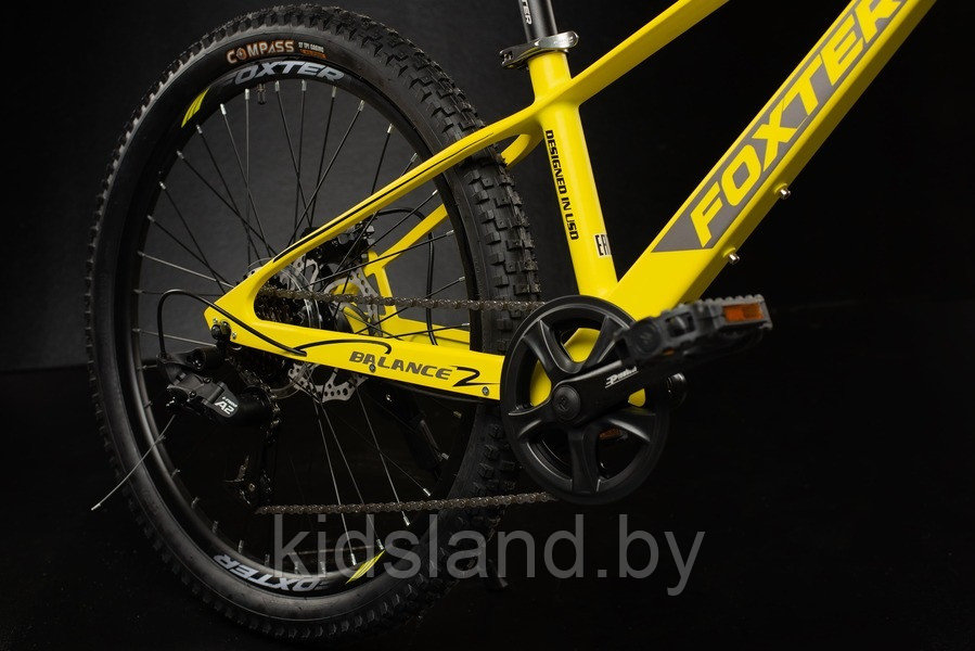 Велосипед Foxter Balance 2.1 24 D" (розовый) - фото 5 - id-p175015450