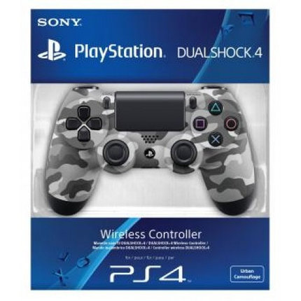 ГЕЙМПАД PS4 БЕСПРОВОДНОЙ DUALSHOCK 4 WIRELESS CONTROLLER (РЕПЛИКА) Серый-камуфляж, фото 2