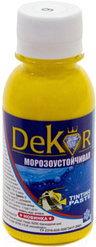 Паста колерная (краситель) "DEKOR" подсолнух №9 0,1 кг 38-791