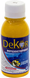 Паста колерная (краситель) "DEKOR" ярко-желтый №10 0,1 кг 38-821