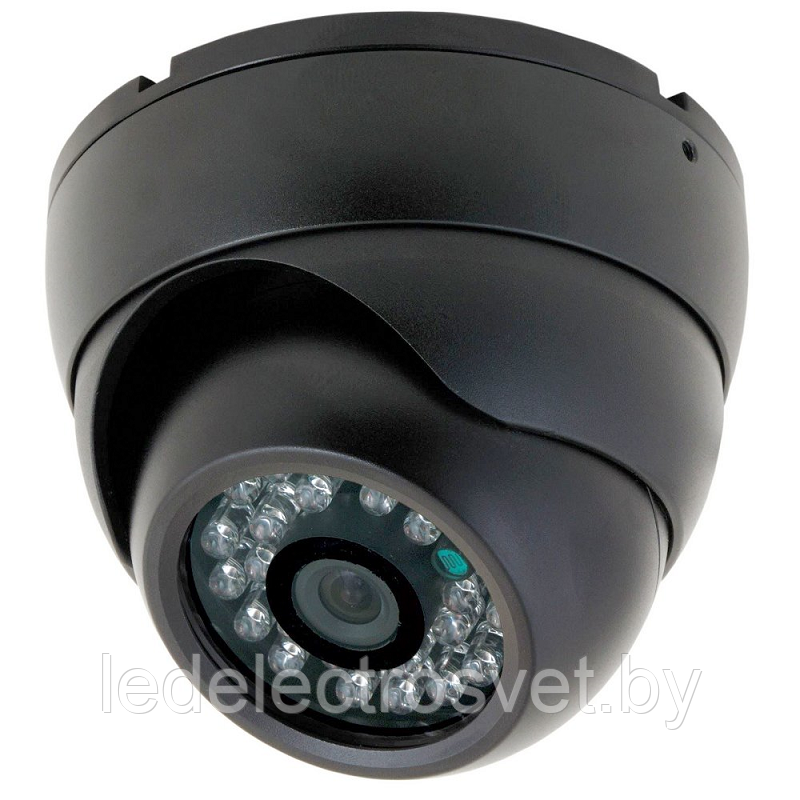 Муляж миникамеры ORNO c LED-индикатором, для помещений, черный корпус, питание 3x1,5V AAA-батарейки - фото 1 - id-p176723389