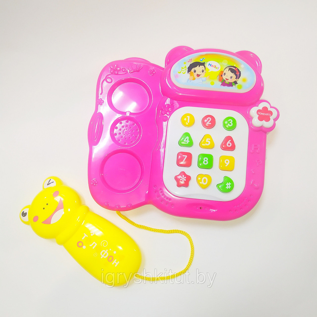 Музыкальный телефончик для малышей, арт.5077 - фото 1 - id-p140400812