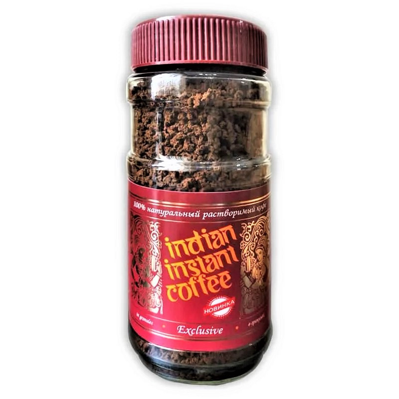 Кофе Индийский Растворимый в гранулах (JFK Exclusive Instant Coffee), 100г - фото 1 - id-p176733514