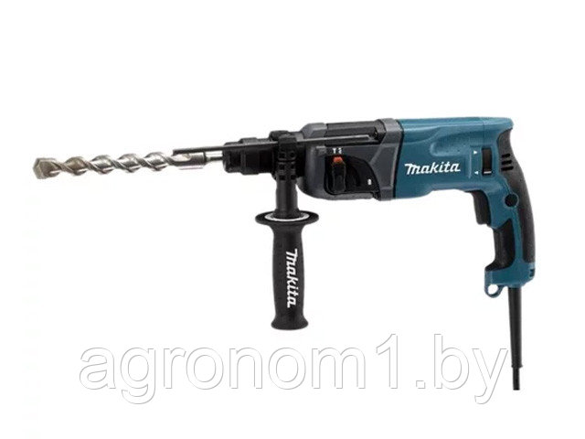 Перфоратор MAKITA HR 2460 в чем. (780 Вт, 2.4 Дж, 2 реж., патрон SDS-plus, вес 2.8 кг)