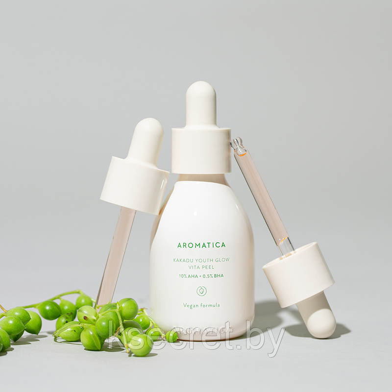 Aromatica Пилинг-Сыворотка с кислотами и витаминами - Kakadu Youth Glow Vita Peel 30 мл - фото 2 - id-p176739804