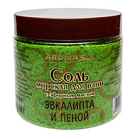 Соль морская для ванн с пеной Aroma Saules "Эвкалипт", 600 г