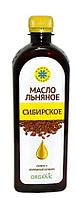 Льняное масло "Сибирское"  "Компас Здоровья", 500 мл