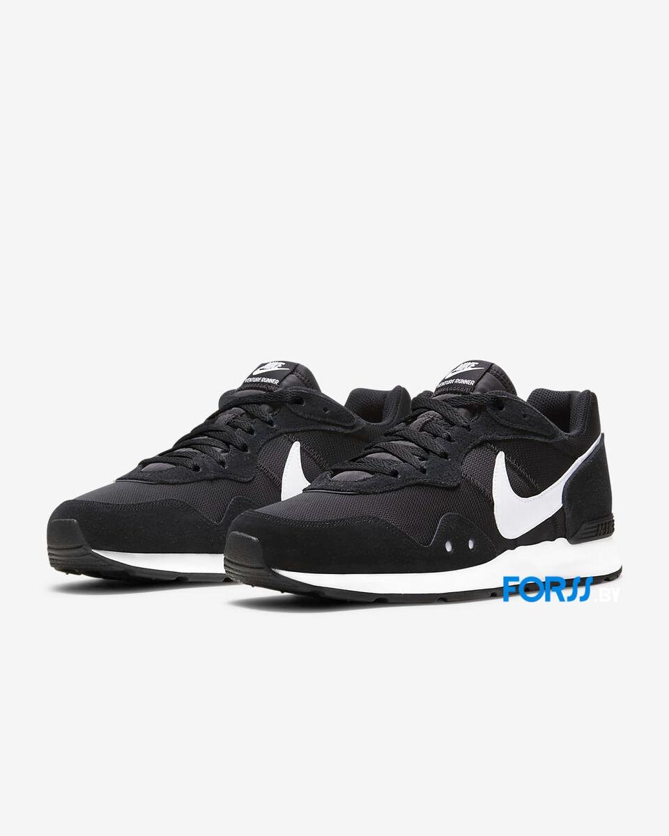 Кроссовки Nike VENTURE RUNNER (Black-white) - фото 2 - id-p176748916