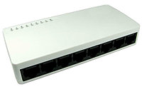 Сетевой хаб - коммутатор LAN - разветвитель RJ45 на 8 портов, 10/100 Мбит/с 555622