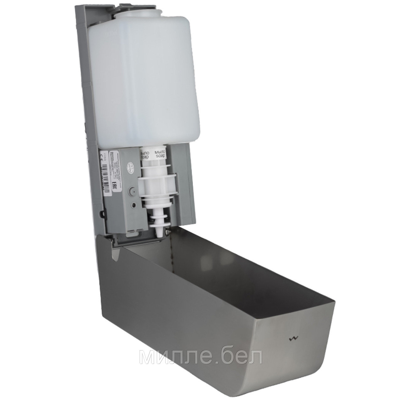Дозатор для мыла жидкого сенсорный Ksitex ADD-7961S, антивандальный (1000 мл) Глянцевый - фото 4 - id-p176750895