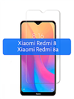 Защитное стекло для Xiaomi Redmi 8, 8A прозрачное