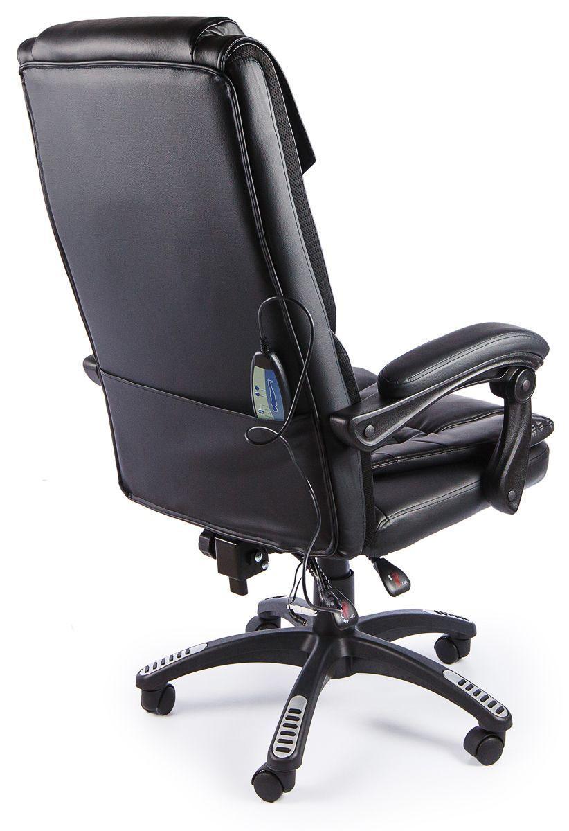 Кресло массажное Calviano 1587 (чёрное) - фото 3 - id-p176775281