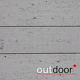 Террасная доска ДПК Outdoor 3D 150*25*4000 мм. STORM GREY серая, фото 6