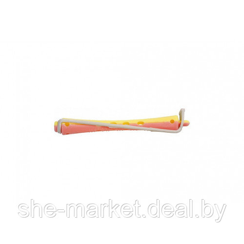Коклюшки, желто-розовые, длинные d 7 мм 12 шт/уп (Dewal) - фото 1 - id-p176779300