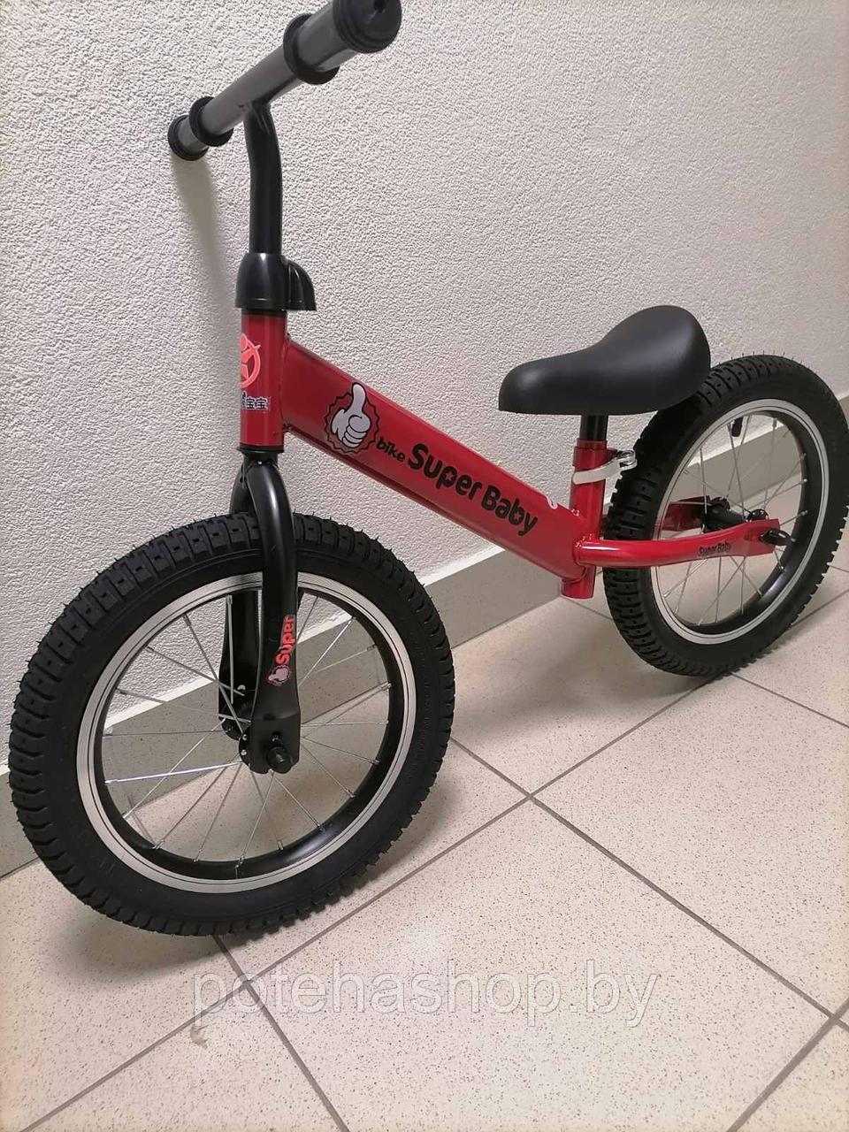 Беговел Super Baby bike S-08 красный
