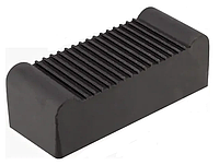 1061 Опора резиновая для страховочной стойки под автомобиль 3-5 т. 103х45х46