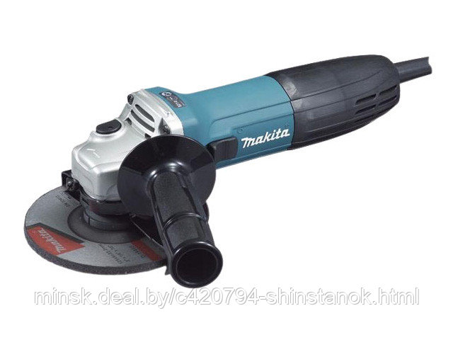 Одноручная углошлифмашина MAKITA GA 5030 в кор. (720 Вт, диск 125х22 мм, без регул. об.)