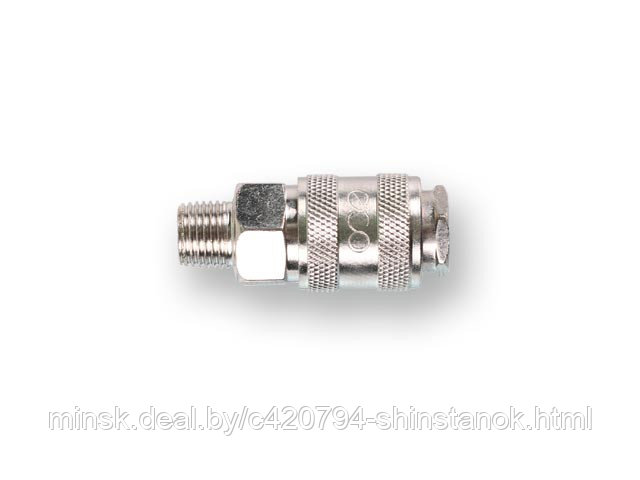 Соединение быстросъем. МАМА х нар. резьба 1/4" (сталь) ECO