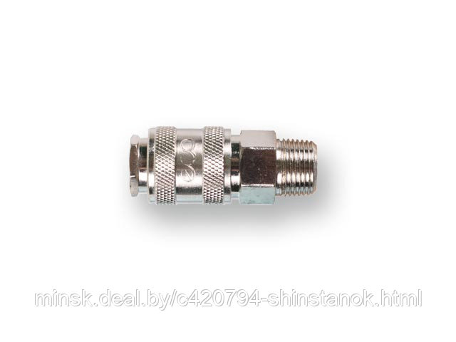 Соединение быстросъем. МАМА х нар. резьба 3/8" (сталь) ECO