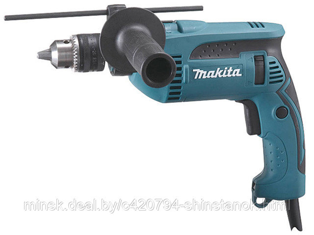 Дрель ударная MAKITA HP 1641 FK в чем. (680 Вт, патрон БЗП, 1 скор.)