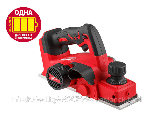 Аккум. рубанок WORTEX CPL 2082 в кор. ALL1 (18.0 В, БЕЗ АККУМУЛЯТОРА И ЗУ; 15.000 об/мин; ширина: 82 мм;